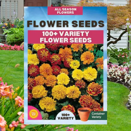 Multiple Variety Of Flower Seeds (Pack of 100 Seeds)