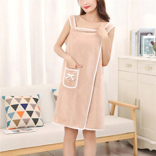 Multi-function Super Absorbent Wearable Bath Towel