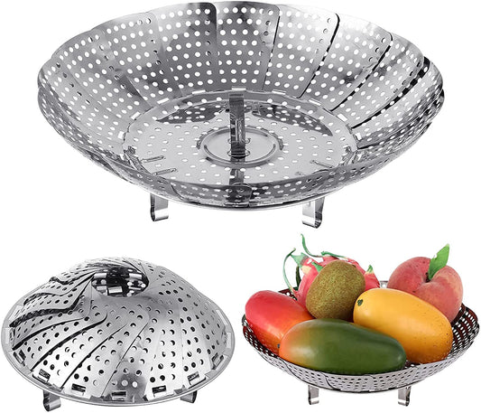 Stainless Steel Folding Steamer Basket