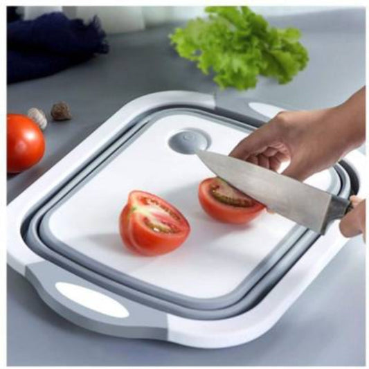 Multifunctional Silicon Kitchen Foldable Chopping Board