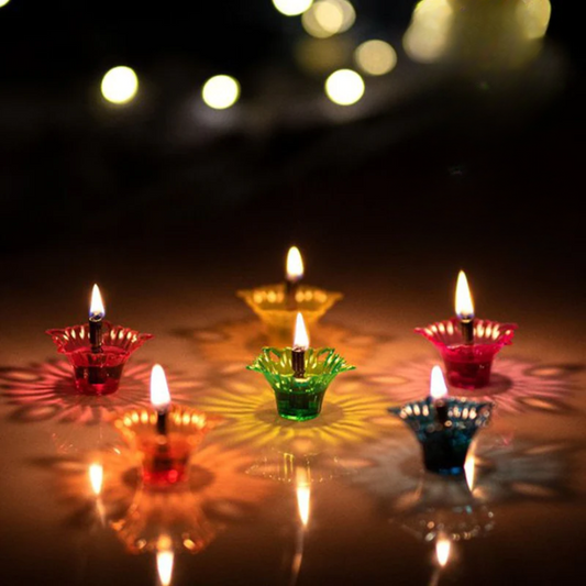 Multi Shape Water Sensor Reflection Diya